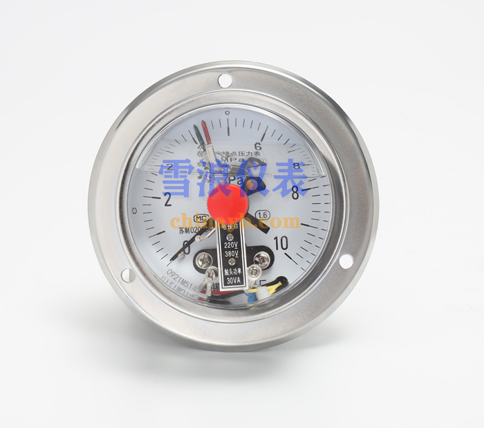 电接点压力表
